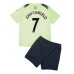 Cheap Manchester City Joao Cancelo #7 Third Football Kit Children 2022-23 Short Sleeve (+ pants)